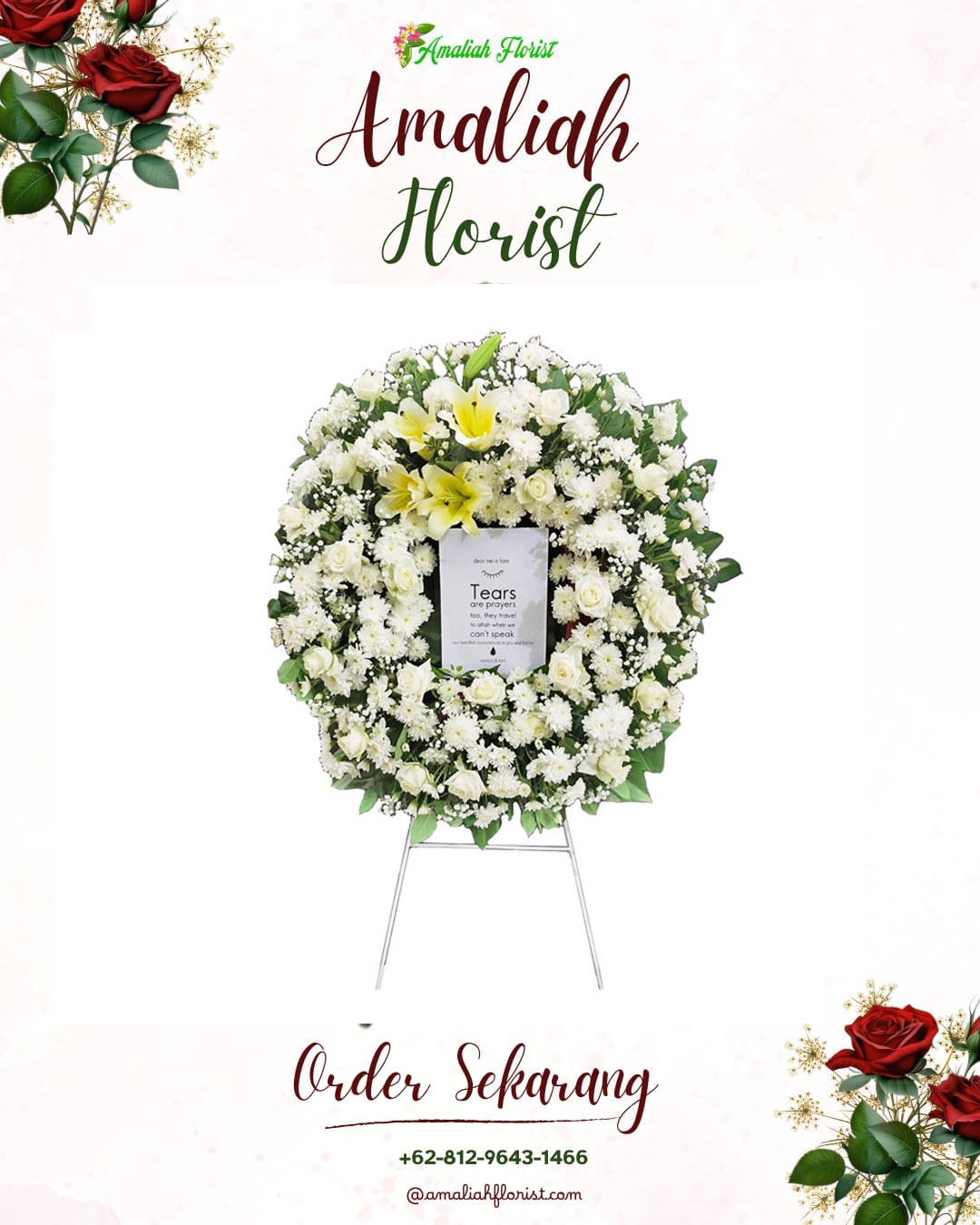 Krans Bunga Duka Tambelangan